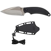 Schrade Delta Class Adder Fixed Blade with Drop Point Blade for Outdoor Survival