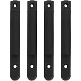 Kichvoe 4Pcs Retractable Belt Barrier Receiver Clips Wall Mounted Queue Clamps Replacement for Crowd Control Stanchion Belt Accessories