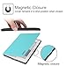 Fintie NOOK GlowLight Plus SlimShell Case - The Thinnest and Lightest Leather Cover for Barnes & Noble NOOK GlowLight Plus eReader 2015 Release (BNRV510), Sky Blue