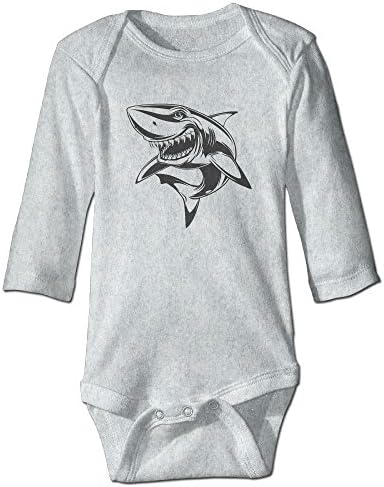Mako Shark Tracker New Jersey's Biggest Shark Long Sleeve Baby Onesies Boys Girls Infant Baby Clothes Soft 24 Months