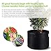 VIPARSPECTRA 6-Pack 20 Gallon Grow Bags – Thickened Nonwoven Aeration Fabric Pots Container with Heavy Duty Durable Handles for Garden Indoor Plantsthumb 4