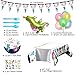Marte&Joven Dinosaur Party Supplies,144 pcs Dinosaur Themed Birthday Party Favors - Serves 12 Guests