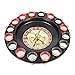 Juvale Roulette Drinking Game - Shot Glass Roulette Set Includes Roulette Wheel, 16 Shot Glasses, 2 Roulette Balls Starting Guide