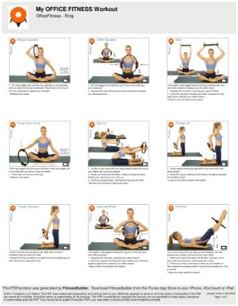 Office Fitness Pilates Anillo de Resistencia con Ejercicio DVD: Amazon.es: Electrónica