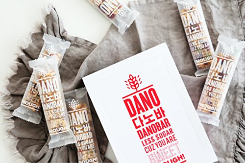 image for Dano Bar (10 Count), Whole Nuts and Granola Bar, Sugar Free, Gluten Fr