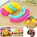 6pcs Magic Doughnut Donut Sticks Rollers Circle Spiral Plastic Hair Curly Curler Curl Roll Ringlets Wave Hairdressing Care Hairstyle Maker Styling Tool DIY Salon Accessory