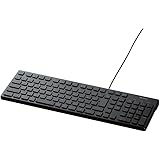 iBUFFALO USB接続 有線スタイリッシュキーボード ブラック BSKBU15BK
