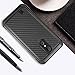 LG Aristo Case, LG Fortune Case, LG Phoenix 3 Case, LG Risio 2 Case, LG K4 Case, LG Rebel 2 LTE Case, TJS Hybrid Shock Absorbing Resistant Rugged Armor Carbon Fiber Back Hard TPU Inner Layer (Black)