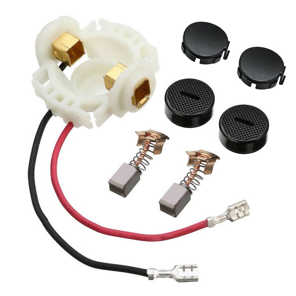ChgImposs 7pcs Carbon Brushes Holder Cap for Makita BGA450 BGA452 DGA452, Carbon Brush Holder Set