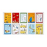 Dr. Seuss One Fish Two Fish 23in Panel Celebration Fabric