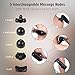 Arealer Cordless Hand held Massager with Rechargeable Battery,Deep Tissue Massager for Neck Shoulder Waist Leg Back,Portable Electric Percussion Massage for Full Body with Mode & Speed Adjustable