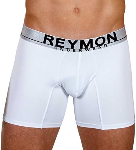 Reymon 3028 - Solid Microfiber Boxer Brief Underwear