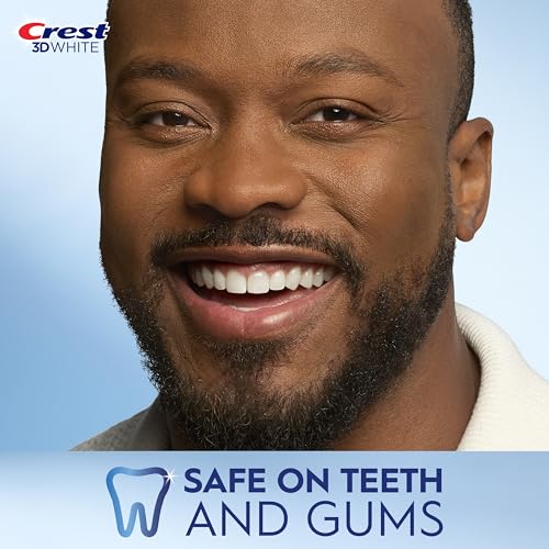 Crest 3D Whitestrips Sensitive At-home Teeth Whitening Kit, 18 Treatments, Gently Removes 15 Years of Stains