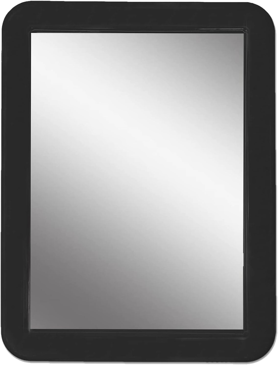 Photo 1 of MIHAGUTY Magnetic Locker Mirror,5" x 7" Small Mirrors School Locker, Bathroom, Household Refrigerator, Locker Accessory, Office Cabinets, and Home (Black)