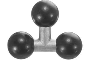 iBolt Triple 25mm / 1 inch to 25mm / 1 inch - Three Metal Ball Joint Extension Adapter for Industry Standard Dual Ball Socket mounting arms,Triple 25mm Metal Adapter,23521