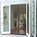 Magnetic Screen Door, UNI-FAM Mesh Curtain, Full Frame Velcro Bug Screen KEEP BUGS OUT Lets Fresh Air In 34