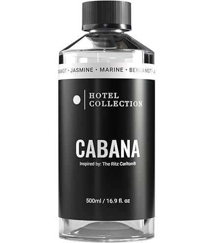 tobacco and vanilla hotel collection Amazon.com: Hotel Scents Diffuser Oil Cabana - Aromatherapy Fragrance  Inspired by Ritz Carlton Diffuser Scent - Luxurious Aromatherapy Oil with  Bergamot, Jasmine, Marine - Luxury Home Scents Refill