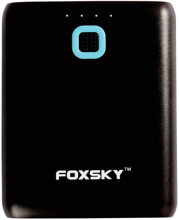 Foxsky 10000mAh Power Bank (FSI10+, Lithium-ion, Black)