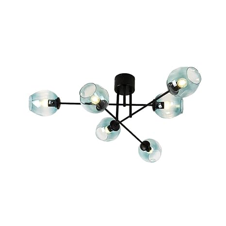 Foreverlighting Fl 63880 Semi Flush Mount Ceiling Light 6 Light