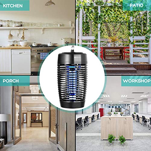 YUNLIGHTS Electronic Bug Zapper, Mosquito Zapper UV Light, Fly Trap, Mosquito Lamp, Insects