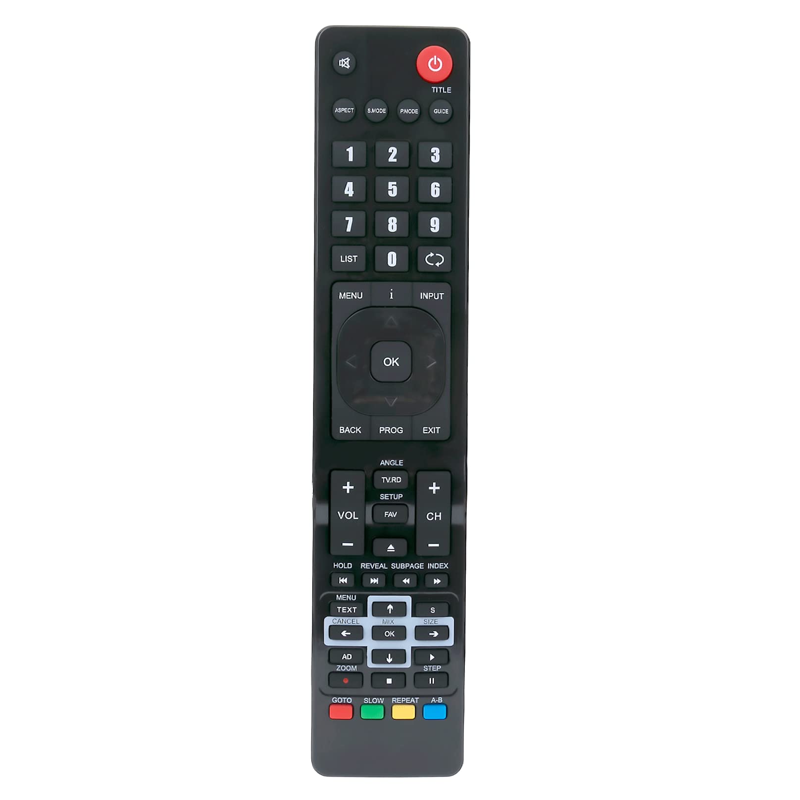 RM-C3174 Replacement Remote Control -VINABTY-fit for JVC TV RMC3174 remote control LT-55C550 LT-22C540 LT-32C350 LT-24C340 LT-49C550 LT-32C351 LT-40C550 LT-24C341 LT-48C540