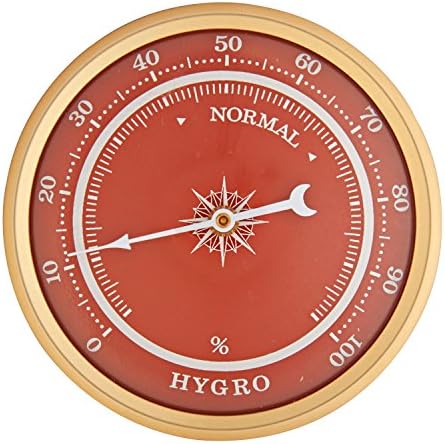 2-3/4" Orange Hygrometer Insert