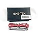 Hike-tek Swiss Style Army Pocket Knife 14 Multi Function Pocket Knife- for Every Day Use Including Outdoor, Rescue and Survival (Red)