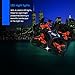 Mini RC Quadcopter Drone 2.4G 4CH 6 Axis Gyro Headless Mode Remote Control One-key Return RC Toy with LED night Lights (black)