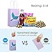 iefoah 12 Pack Mermaid Party Supplies - Gift Bags, Favors, Glitter Treat Paper Bags for Kids Girls Themed Birthday Party