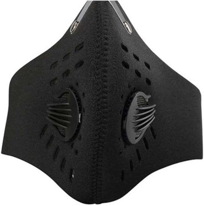Zebery Anti Pollution Breathable Respirator Mask - Reusable Mask Particulate Respirator Face Mask Dust Breathing Mask Activated Carbon Dustproof PM 2.5
