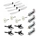 Czxin 4pcs Propellers & 4pcs Motor & 4pcs Gear & 4pcs Motor Mount Spare Parts for Jjrc H16 Yizhan Tarantula X6 IOC Rc Quadcopter