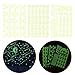 PrettyFNT Glow in Dark Stars and Moon Wall Stickers, Glowing Stars for Ceiling and Wall Decals, Perfect for Kids Bedroom Living Room or Birthday Party, Total 206 PCS