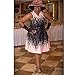 June's Young Women Church Derby Hat Sun Hats Wide Brim Fancy Derby Hat Polka Dot Pink