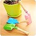 Danmu Style 1 Small Gardening Shovel Household Digging Lawn Trowel Shovel Hand Tool (3pcs)