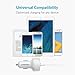 Anker Ultra-Compact 24W 2-Port Car Charger PowerDrive 2 Elite with Lightning Connector for iPhone XS/Max/XR/X/8/7/6/Plus, iPad Air 2/Mini 4, PowerIQ for Galaxy S Series, Note, LG, Nexus, HTC and More