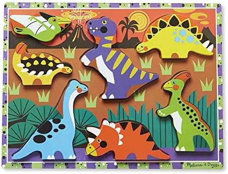melissa and doug chunky dinosaur puzzle