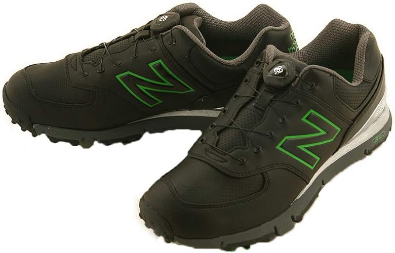 Amazon ニューバランス シューズ シューズ Mgb574 ブラック グリーン 28 5cm New Balance ニューバランス ゴルフ
