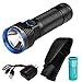 Olight R50 Seeker 2500 Lumens CREE XHP50 Rechargeable LED Flashlight with LumenTac Holster
