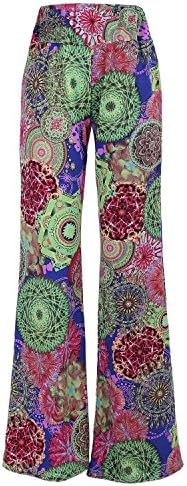 Yipost Women's High Waist Wide Leg Palazzo Pants Trousers