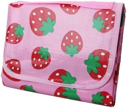 Convenient Cartoon Pattern Baby Floor Crawling Play Mat Carpet Waterproof Kid Child Beach Picnic Travel Rug Mat (Pattern H)