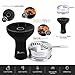 BudPro Hookah Bowl Silicone Phunnel Type with Charcoal Holder Like Lotus - Shisha Hookah Set Black