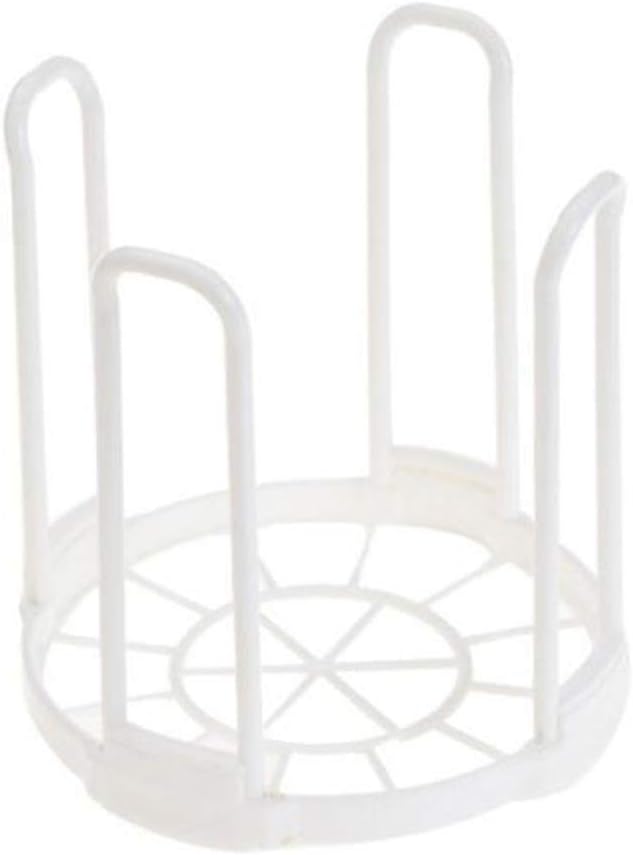 Storage rack Bowls Organizer Drain Water House dish rack Kitchen Storage rack Bowl Holder Plastic Grids Kitchen,White