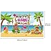 Blulu Hawaiian Luau Party Decorations Extra Large Aloha Party Supplies Summer Beach Backdrop Photo Banner Background for Birthday Musical Tropical Tiki Party Themed Decoration, 72.8 x 43.3 Inch