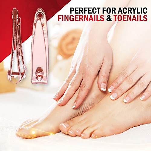 Titania Germany Cuticle Scissors Rose Gold - Sharp & Premium Quality Cuticle Remover For Clean Trimming - For Daily Hygiene & Beauty Needs - Thumbnail 7