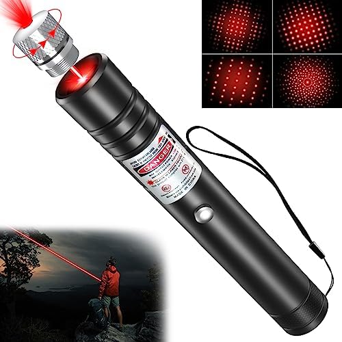 Rechargeable Red Laser Pointer High Power, Tactical Long Range Laser