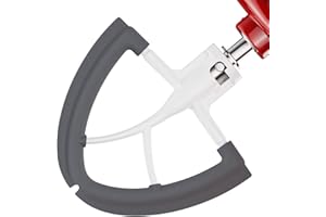 Flex Edge Beater for KitchenAid Mixer, 4.5/5 Quart Design for Kitchenaid Mixer Accessories with Scraper by Coolcook, for Kitchenaid Attachments for Stand Mixer