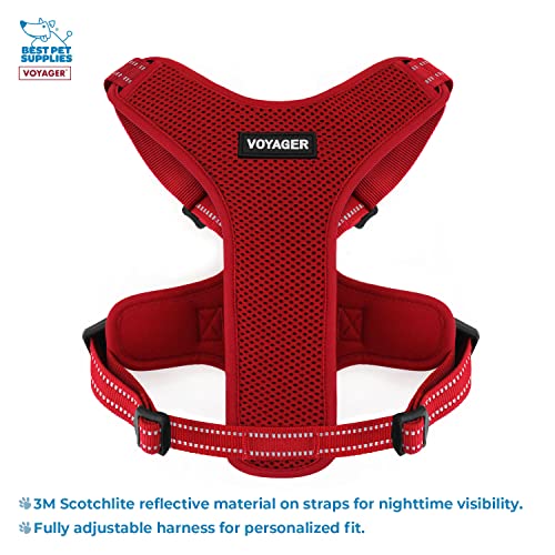 Air Frontier Mesh Dog Harness with and Reflective Dog Leash Set