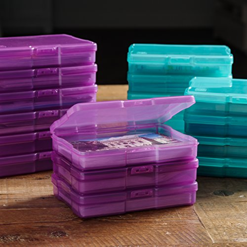 image for IRIS USA, Inc. KP-PC Photo and Craft Case, Pack, Assorted Colors, 4