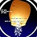 10-Pack - Sparkler Chinese Lantern - Make a Wish on a Shooting Star Sky Lanterns - Eco-Friendly Biodegradable Magical for Birthday Party or Wedding - Big Wishing Balloons - by TNT Sales in Michigan