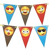 Bobee Emoji Banner Emoticon Party Decorations
